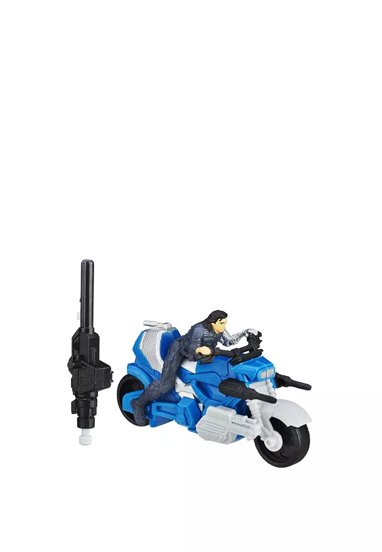 Captain America Civil War Winter Soldier With Blast Action Cycle