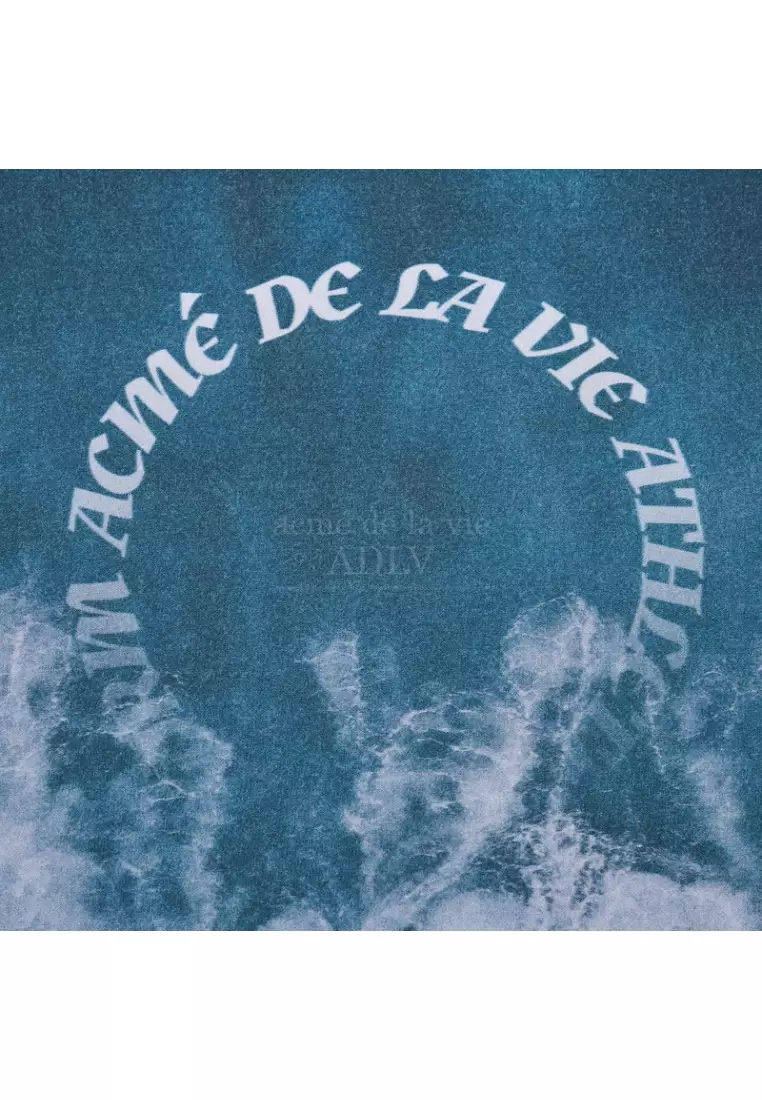 Jual Acme De La Vie Ocean Artwork Crop Short Sleeve T-Shirt