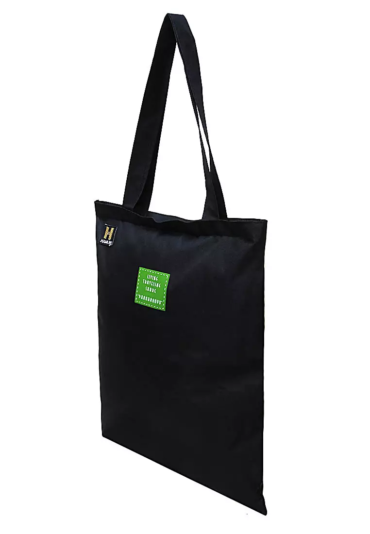 Erico Totebag Pria Living Travelling Tas Jinjing Kasual Material Polyester ORIGINAL - Black