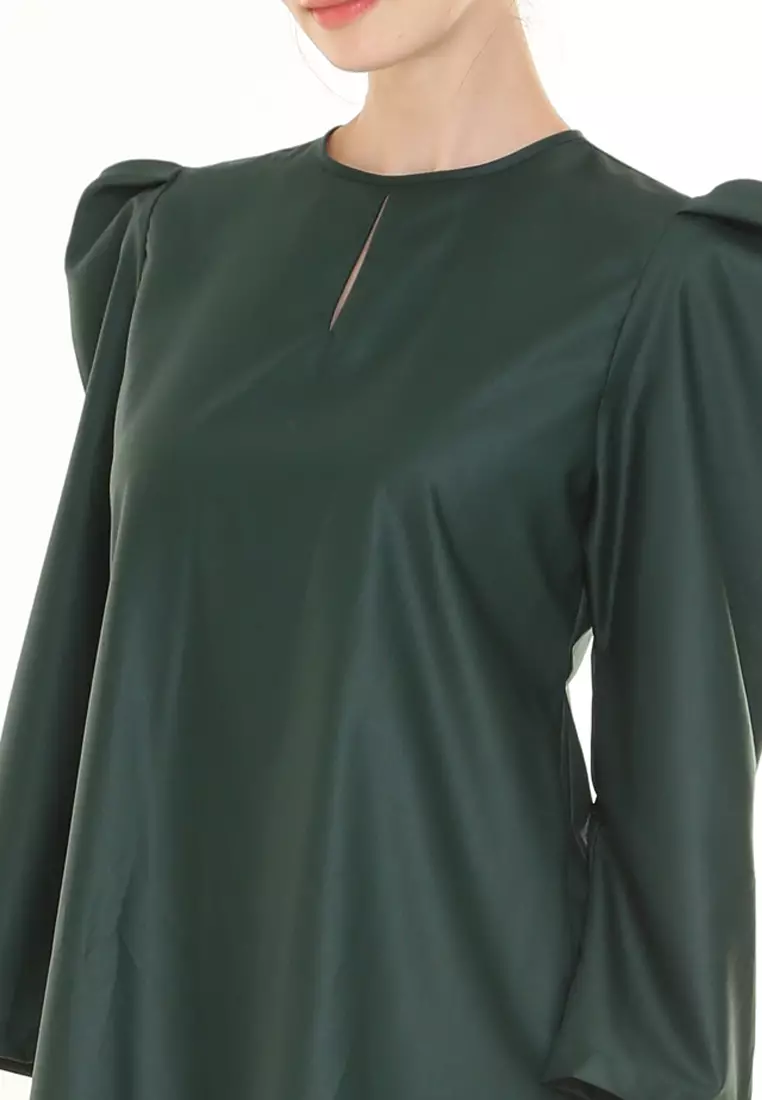 Yarra Kurung Modern in Emerald Green