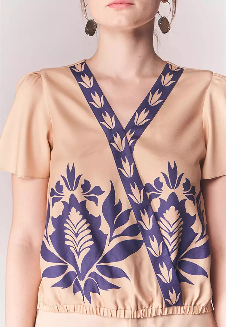 Solstice Brianna Short Sleeve Top