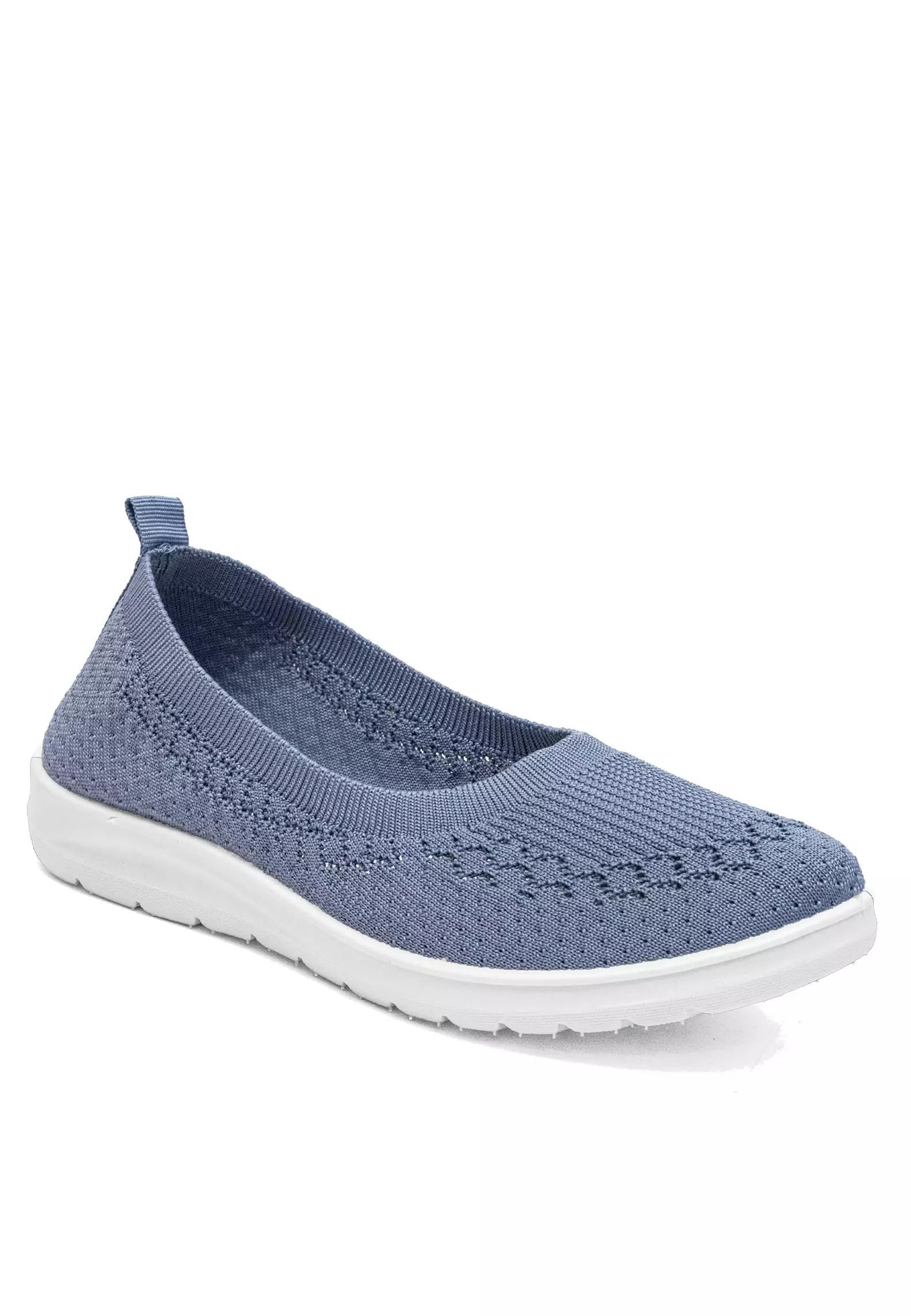 Dr. Kevin Sepatu Olahraga Sport Wanita Sneakers Flyknit Slip On 589-049