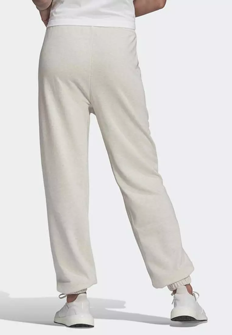 white adidas sweatpants women's