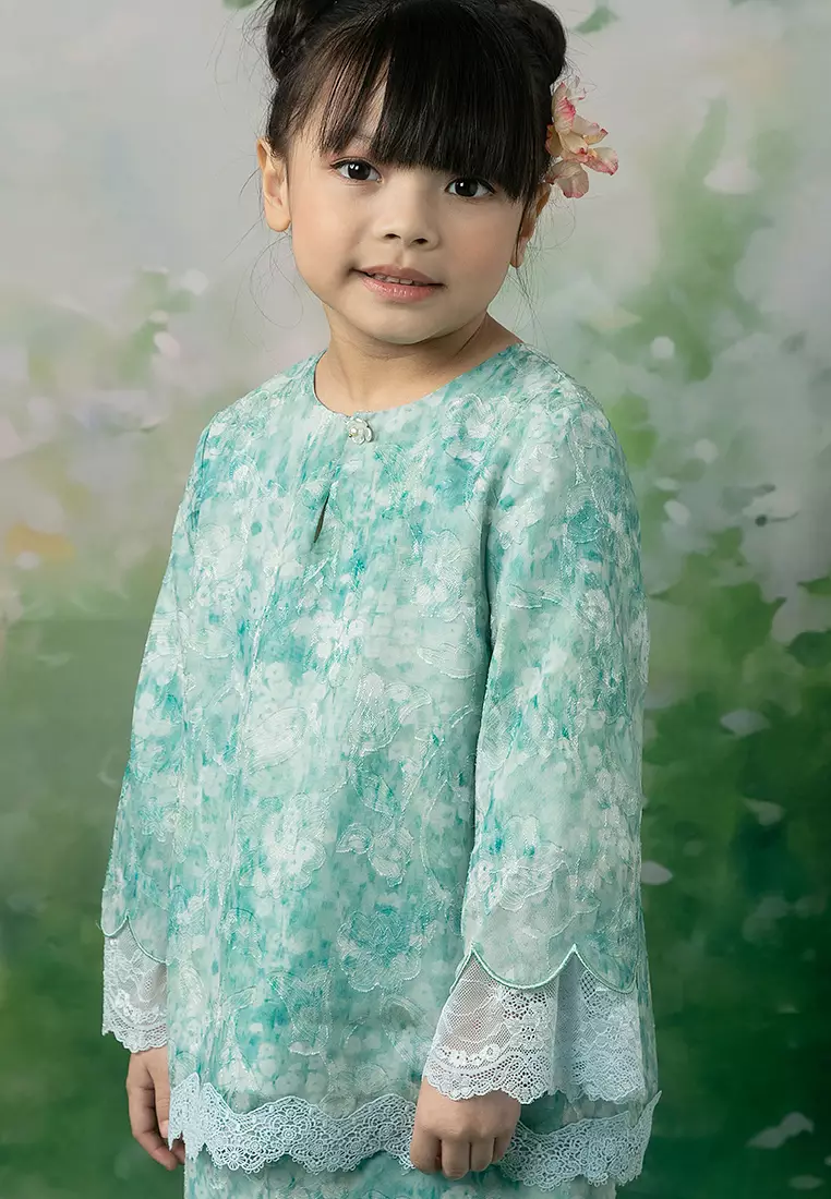 Darin Lace Top with Skirt Set