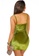 London Rag green Velvet Mini Bodycon Dress in Green 09942AAE16DB50GS_3