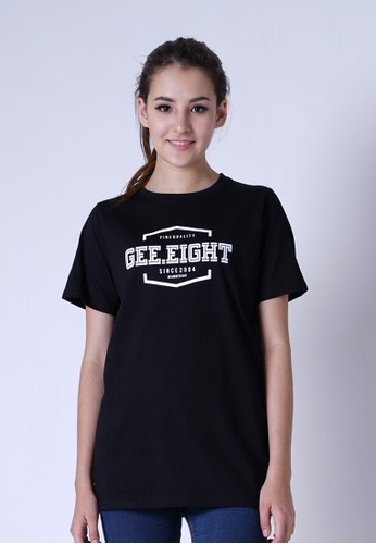 Gee Eight Fine Quality Black Tees (T066 FH)