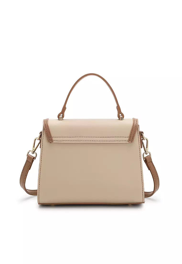 Top Handle Bag / Sling Bag / Crossbody Bag (手拿袋 / 斜孭袋) - 米黃色