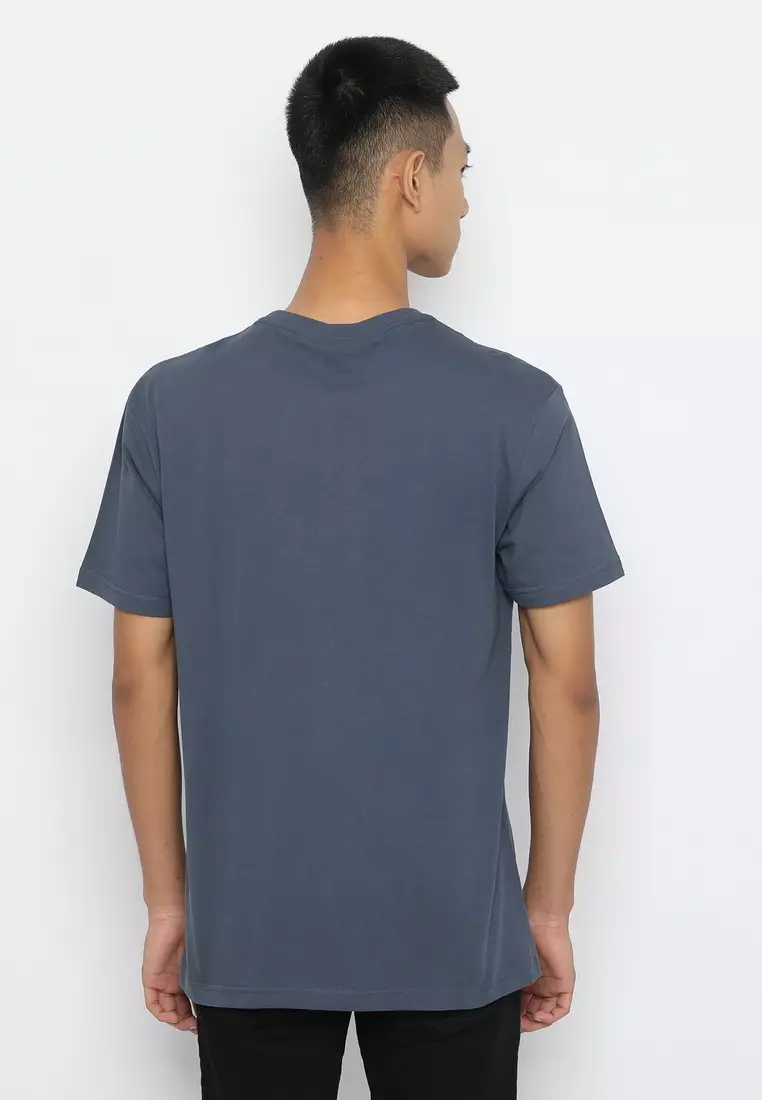 POLICE T-Shirt Cotton Combed Pria 207280361