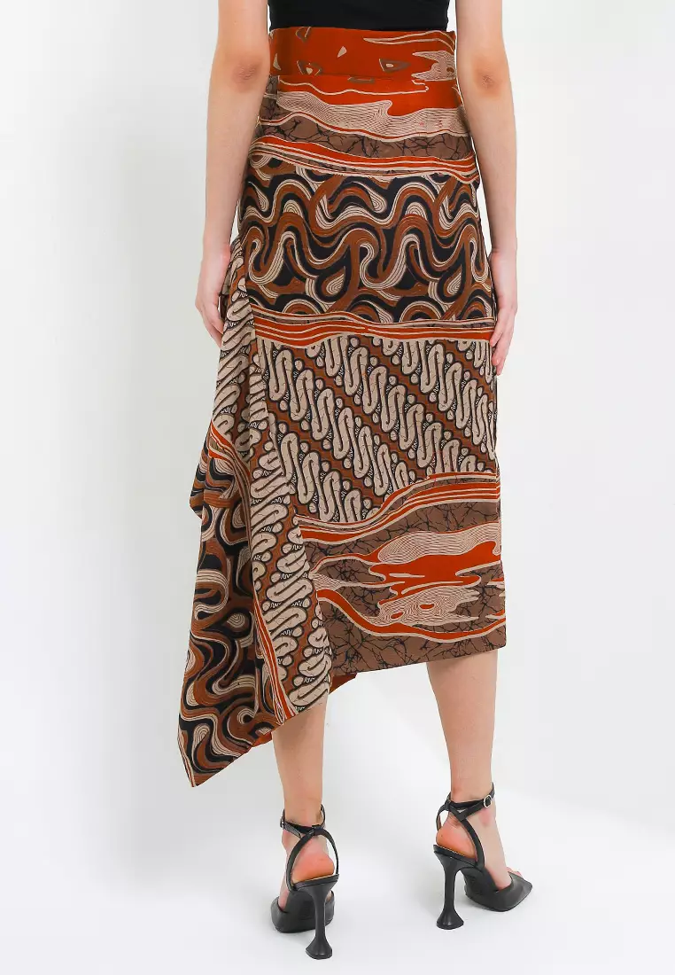 Long Skirt Lanvin Asymmetris+Lining