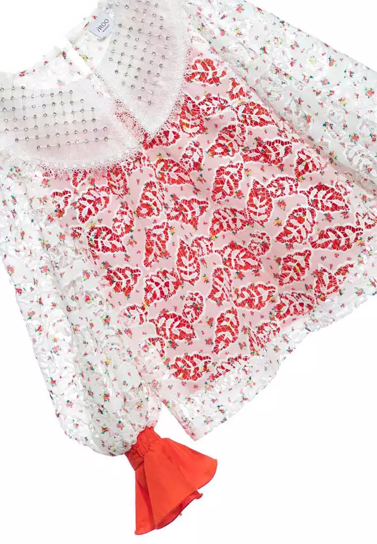 Full Lace Peter Pan Collar Top