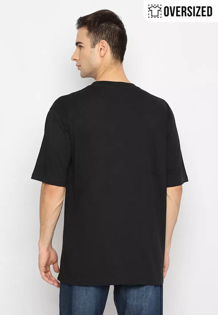 RBJ T-Shirt Cotton Combed Oversized Pria 2079250161