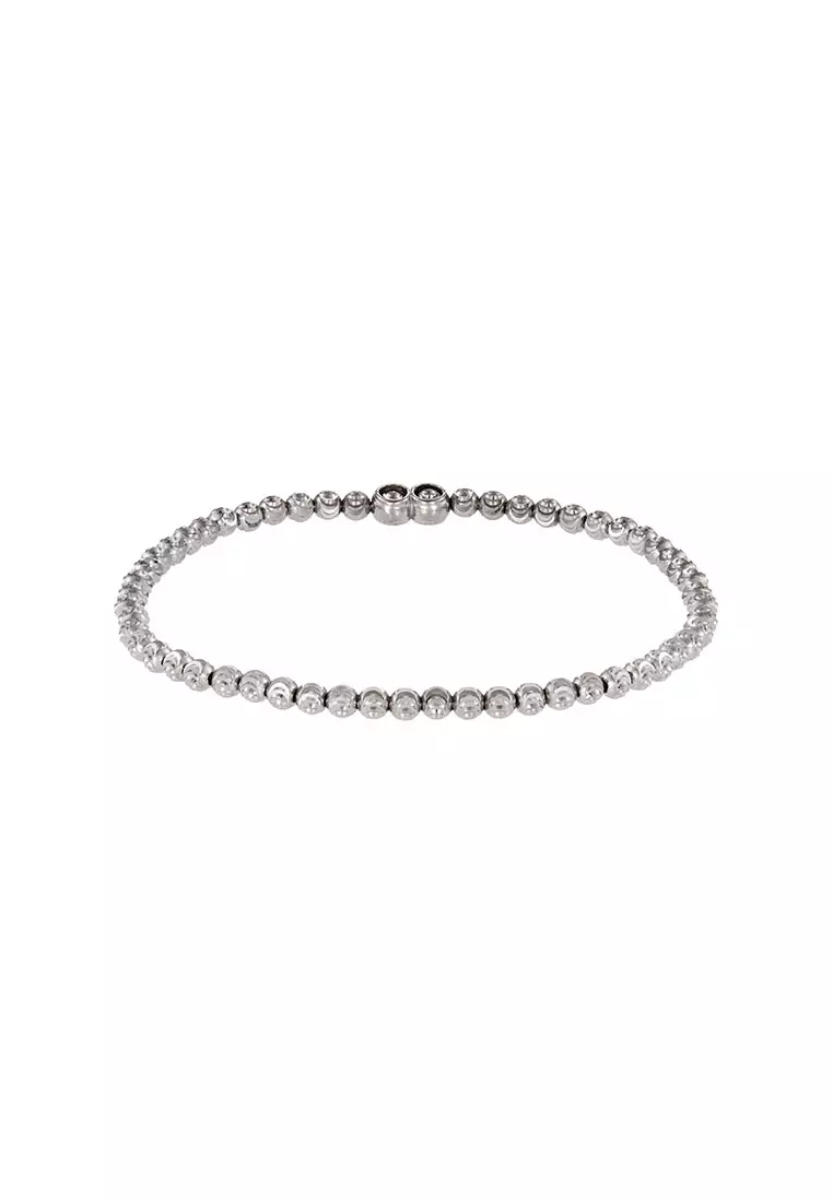 HABIB 925 Silver Bracelet 003 ELASTIC