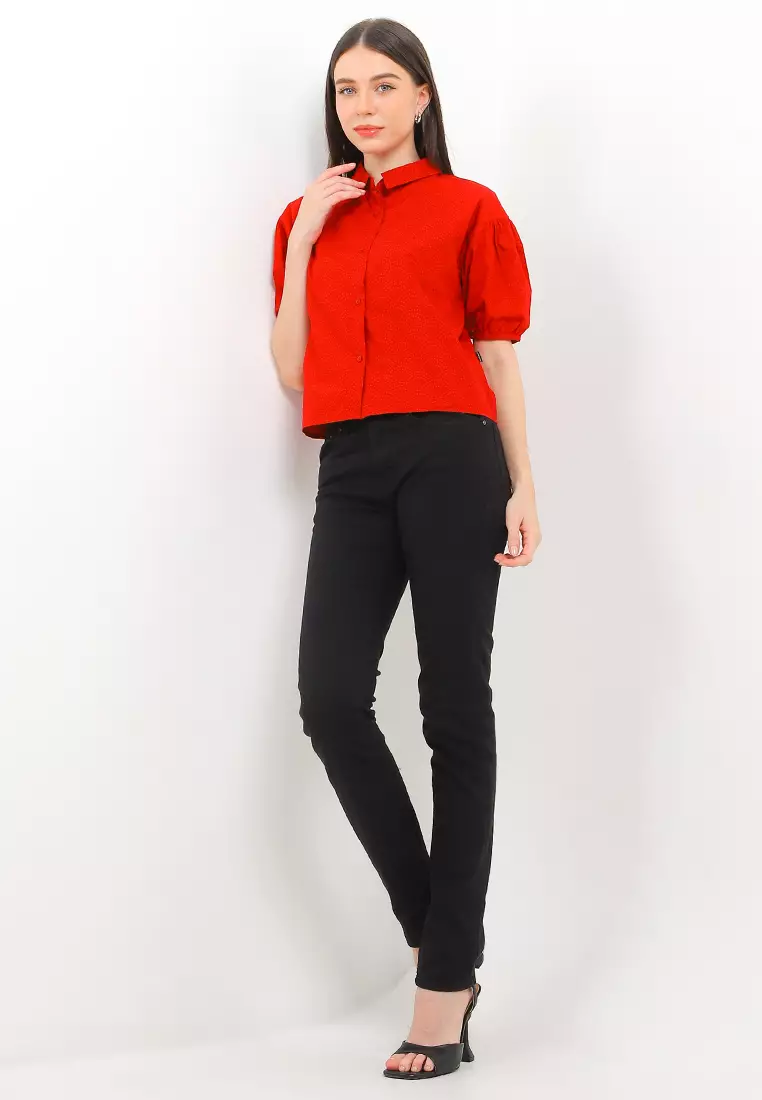 Cny Orienta Printed Blouse