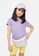 Gen Woo purple Embroidery Heart T-shirt 10FA7KAC309068GS_1