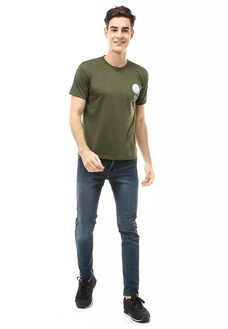 Jack T-Shirt Atasan Kasual Pria Lengan Pendek SImple Design Material Cotton ORIGINAL