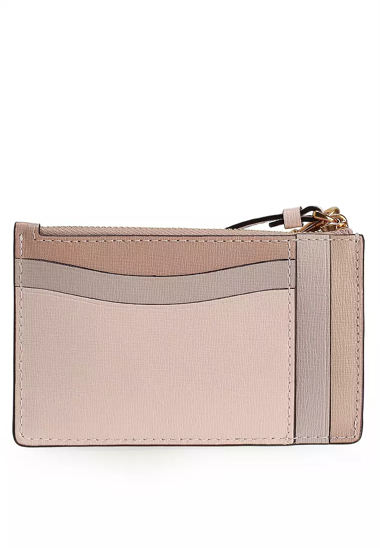 Morgan Colorblocked Card Case Wristlet