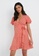 FORCAST red FORCAST Ann Ditsy Floral Wrap Dress 369CFAA5259961GS_2