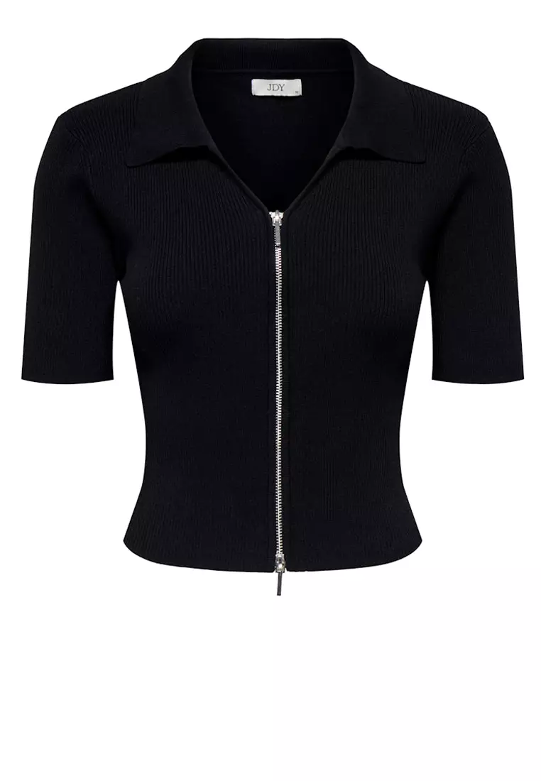 Two-Way Zip Cardigan