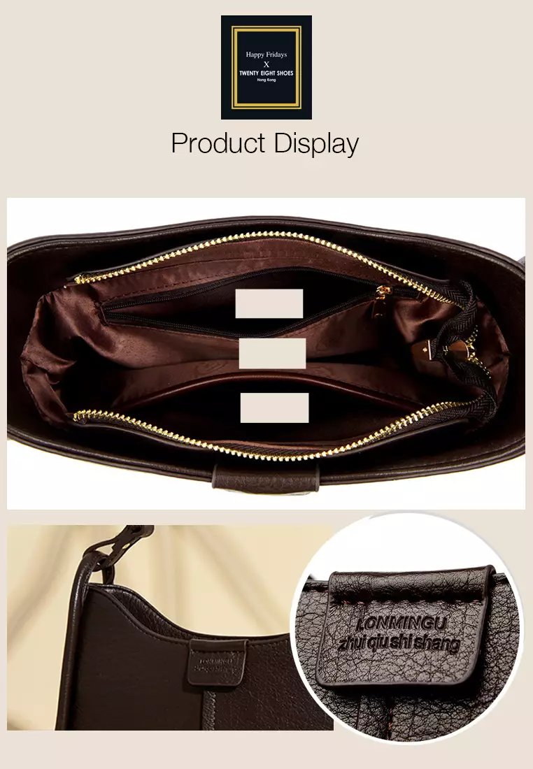 Fashionable Faux Leather Three Way Sling Bag JW HD-6263