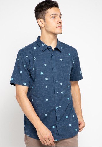 Jual Quiksilver Faded Sun Regular Shirt Original Zalora Indonesia