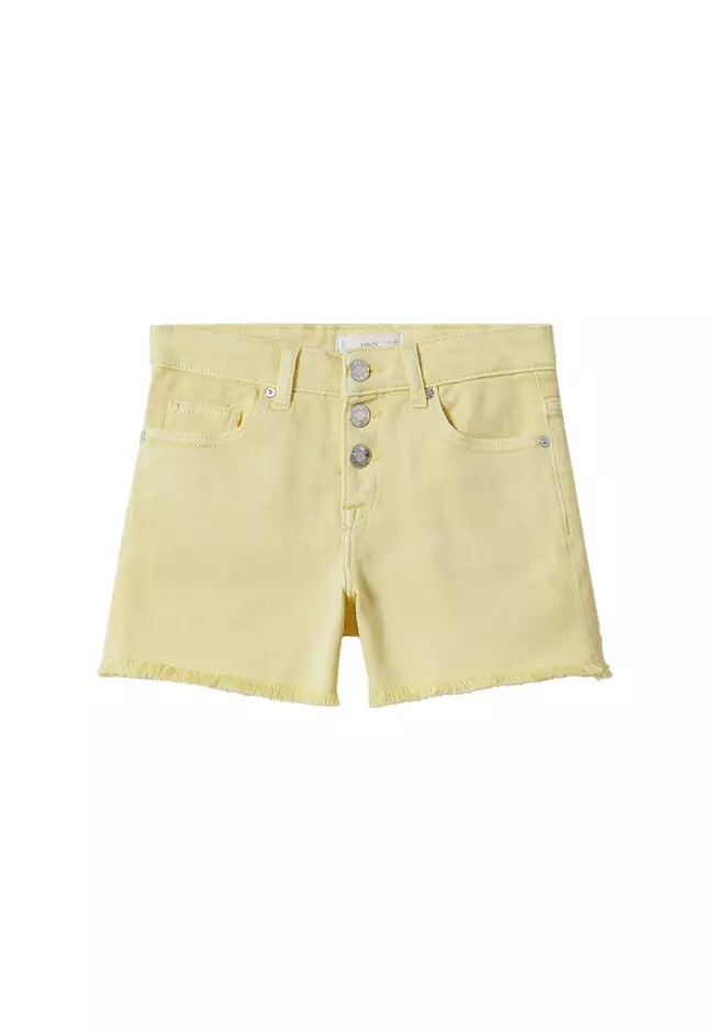 Buy MANGO KIDS Buttoned Denim Shorts 2025 Online ZALORA Philippines