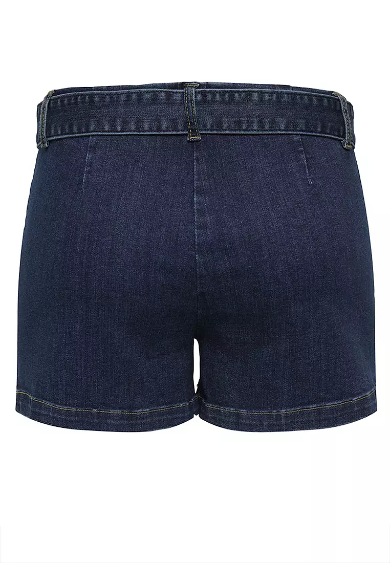 High Waist Denim Shorts