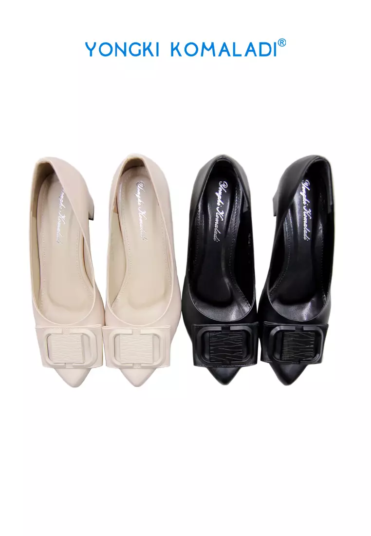 [ ORIGINAL ] YONGKI KOMALADI HEELS OL-YSL1120-23 CREAM