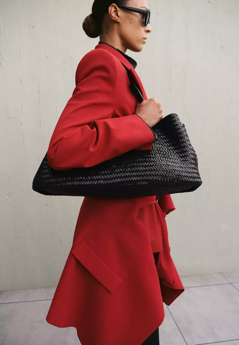 Fitted Double-Breasted Blazer