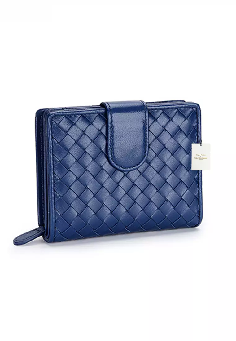 Weave Sheepskin Wallet JW YT-1259