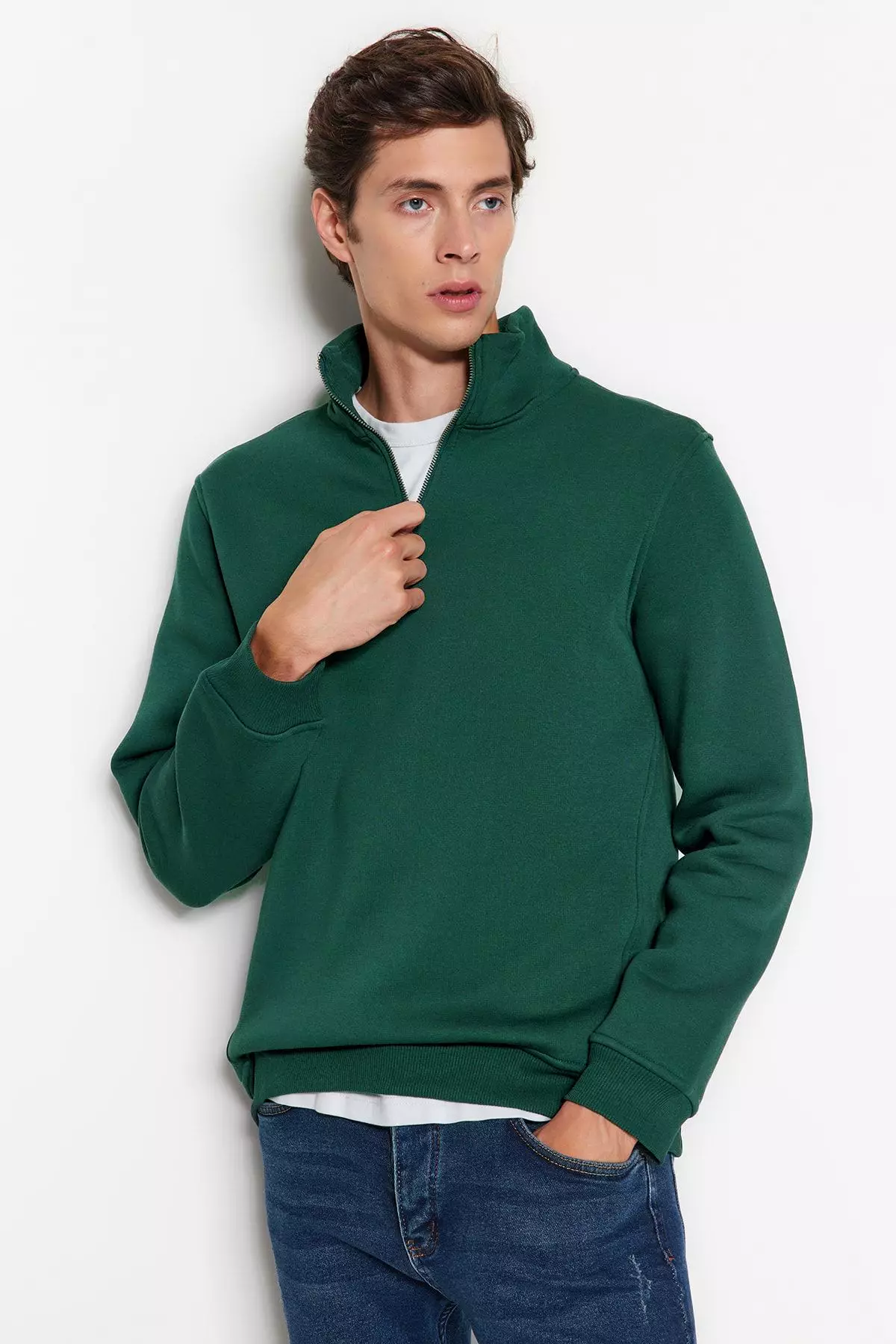 Half Zipper Sweatshirt