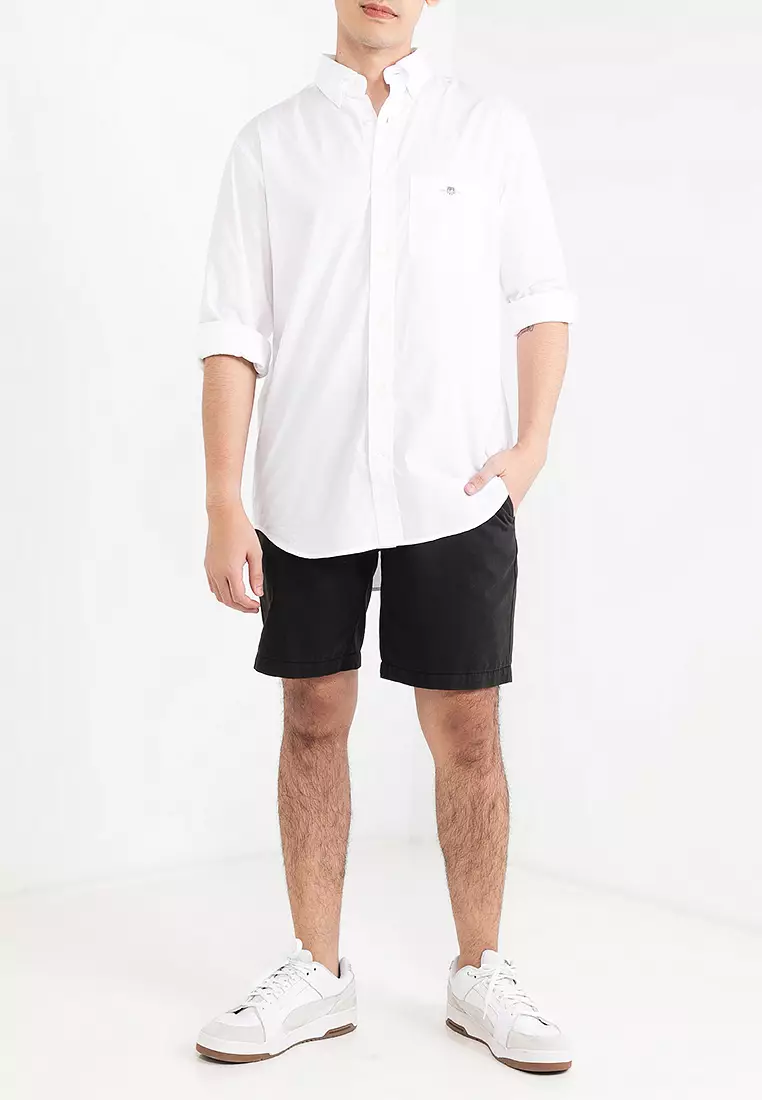 Regular Fit Poplin Long Sleeves Shirt