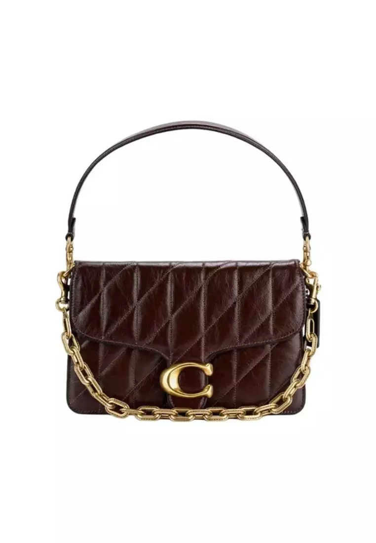 Chain Tabby Shoulder Bag With Quilting CAF55