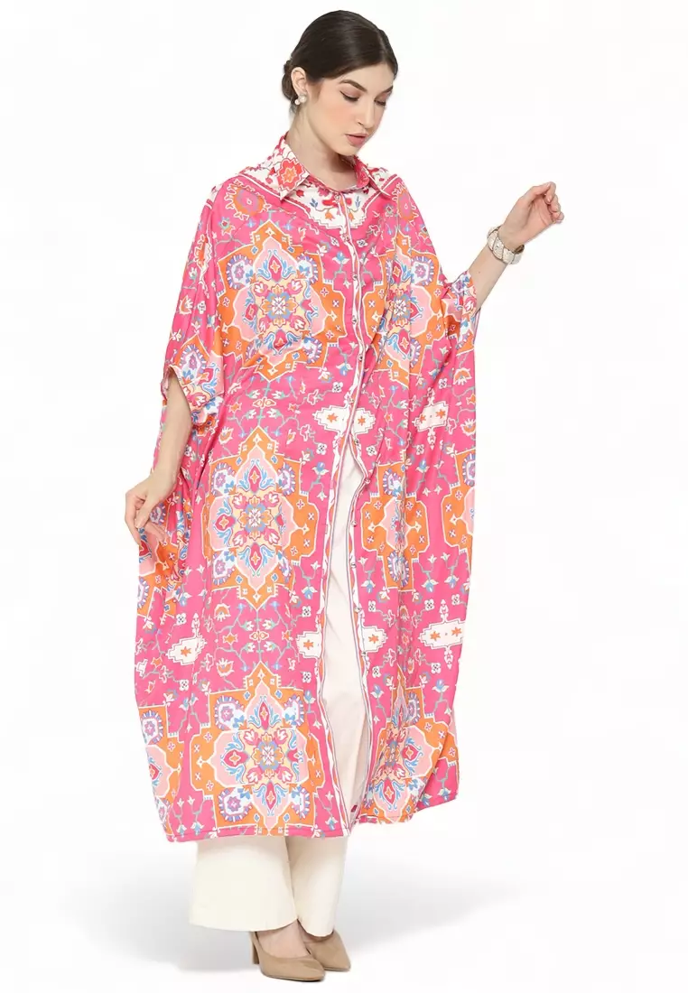 Kanzi Collared Kaftan