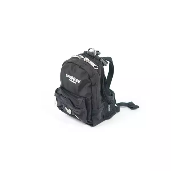 Tas LIFE WORK RADOG METAL SILVER BLACK BEBEBOO BACKPACK 100% ORIGINAL