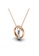 Her Jewellery silver and gold True Love Pendant - Made with premium grade crystals from Austria HE210AC32IBFSG_3