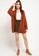 Peponi brown Oversize Cardigan ED025AACE3980FGS_4