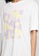 Monki white Cotton Tee With Front Print BCA81AAC7D44F6GS_3