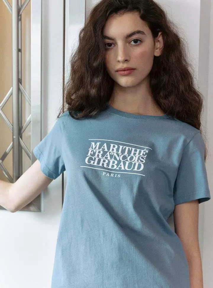 Jual Marithe + Francois Girbaud MOUVEMENT W CLASSIC LOGO TEE