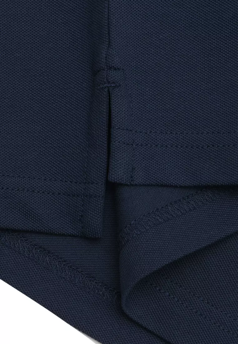 Men's Cotton Lycra Solid Polo