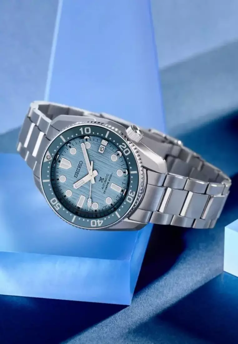 Seiko Prospex Glacier ‘Save the Ocean’ 1968 Re-Interpretation Special Edition Watch SPB299J1