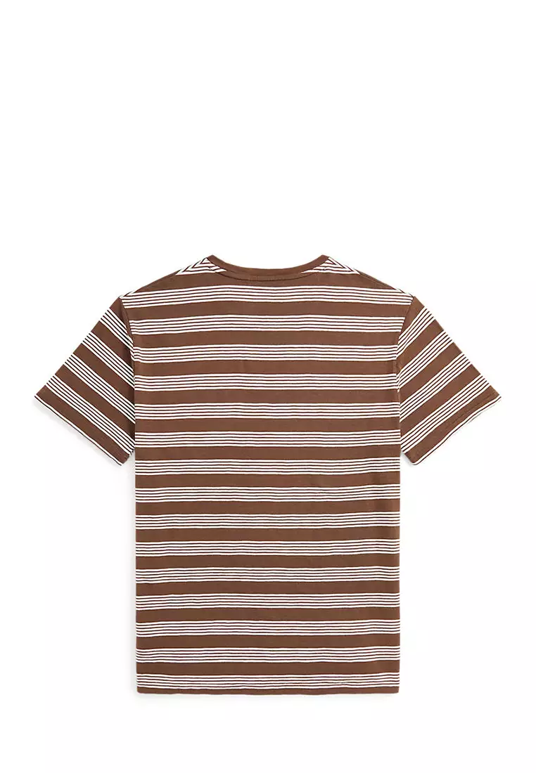 Polo ralph lauren striped jersey t shirt store