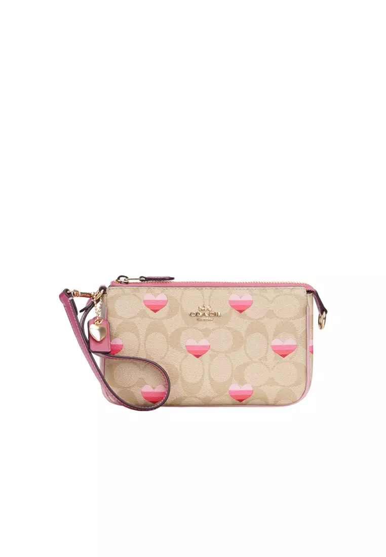Coach hand wrist purse top