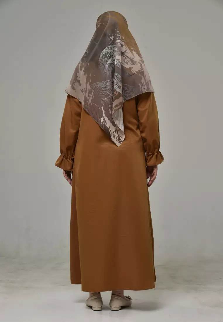 Rabbani - Gamis Dress Muslim Wanita Dreslim Furiz Exclusive Dessert Dust