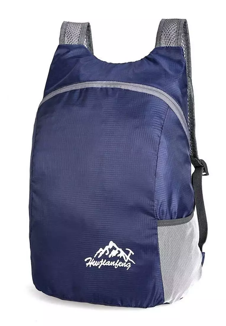 Jovin Tas Ransel Gunung Lipat Ultralight Unisex Backpack Travel Design Sporty Material Polyester ORIGINAL - Blue