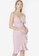 Trendyol pink Bow Knee Length Dress A8AF4AA62AA23FGS_1