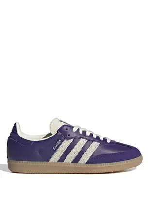 adidas gazelle silver green womens adidas Samba OG (White / Black) main image 1
