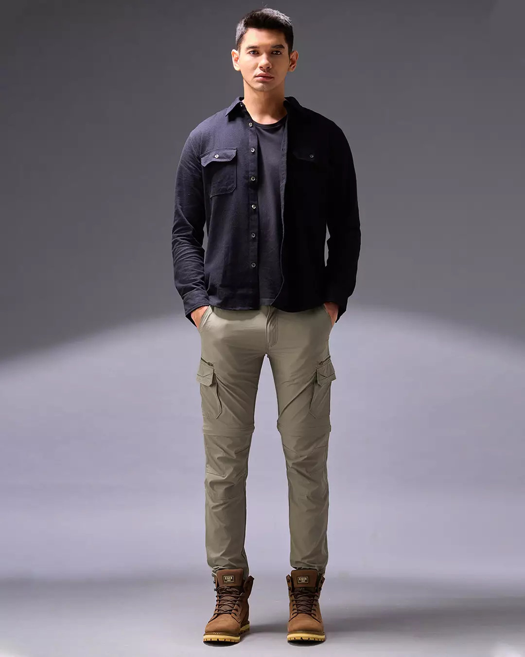 OXCON Cargo Pants Zwiss Dual-mode Celana Cargo Khakis