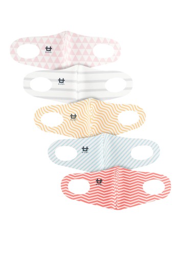 Jual Third Day 5pcs Masker Korea Mix Printing Logo Original Zalora Indonesia