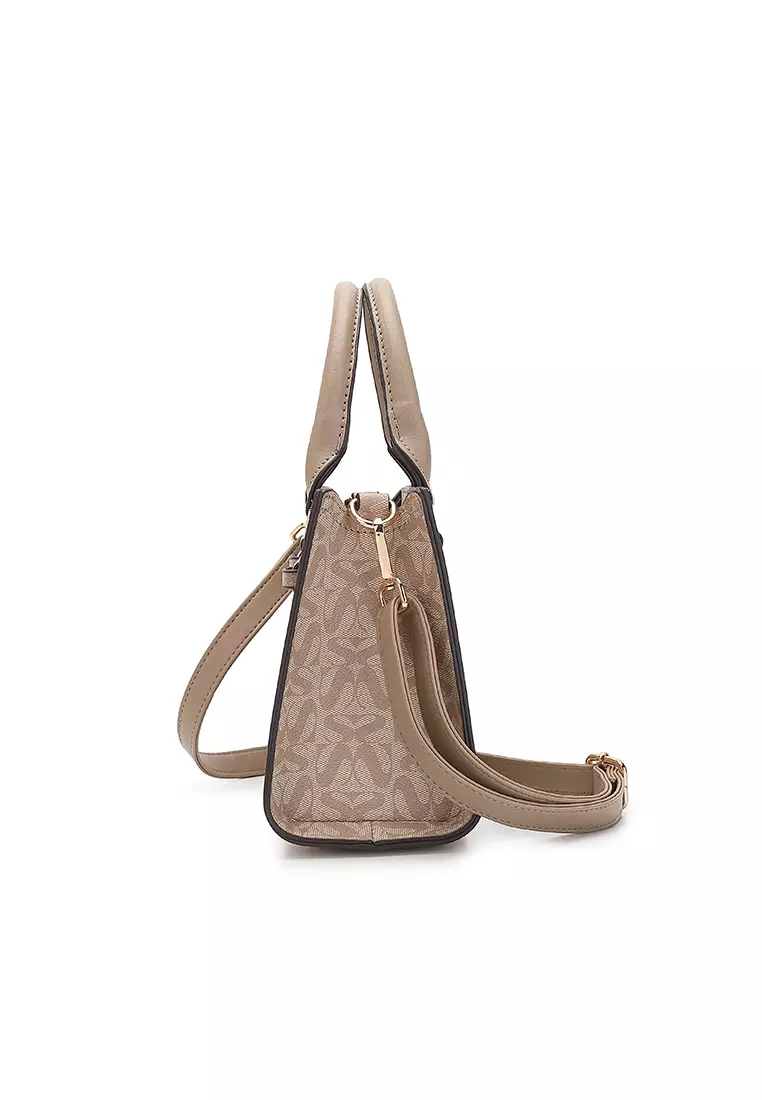Women's Top Handle Bag / Sling Bag / Crossbody Bag / Shoulder Bag (手拿袋 / 斜孭袋 / 單肩包) - 米黃色