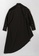 MM6 black Asymmetric Hem Shirt Dress 6A7E7AA3240669GS_2